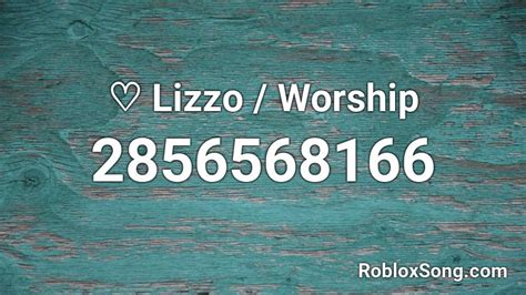 Lizzo Roblox ID