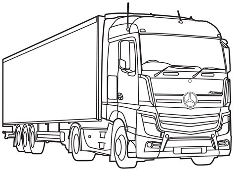 Lkw Malvorlage