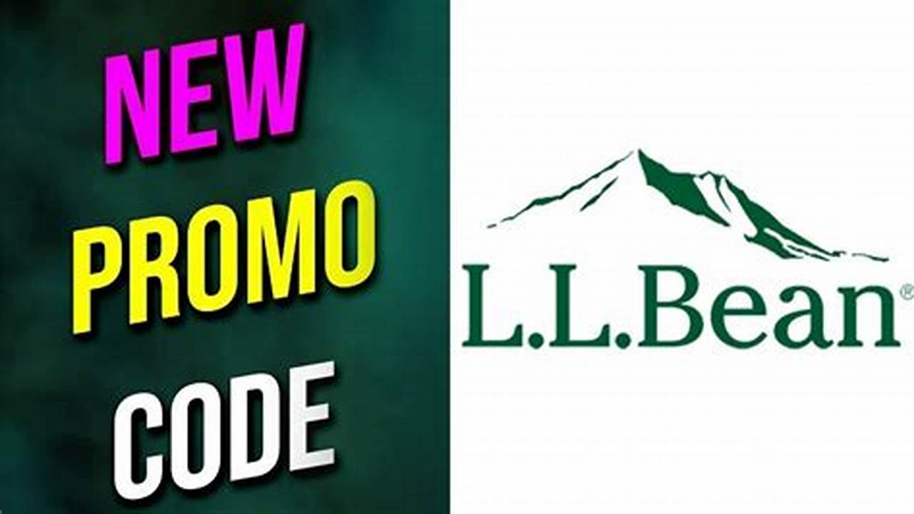 Llbean Promo Code 2024