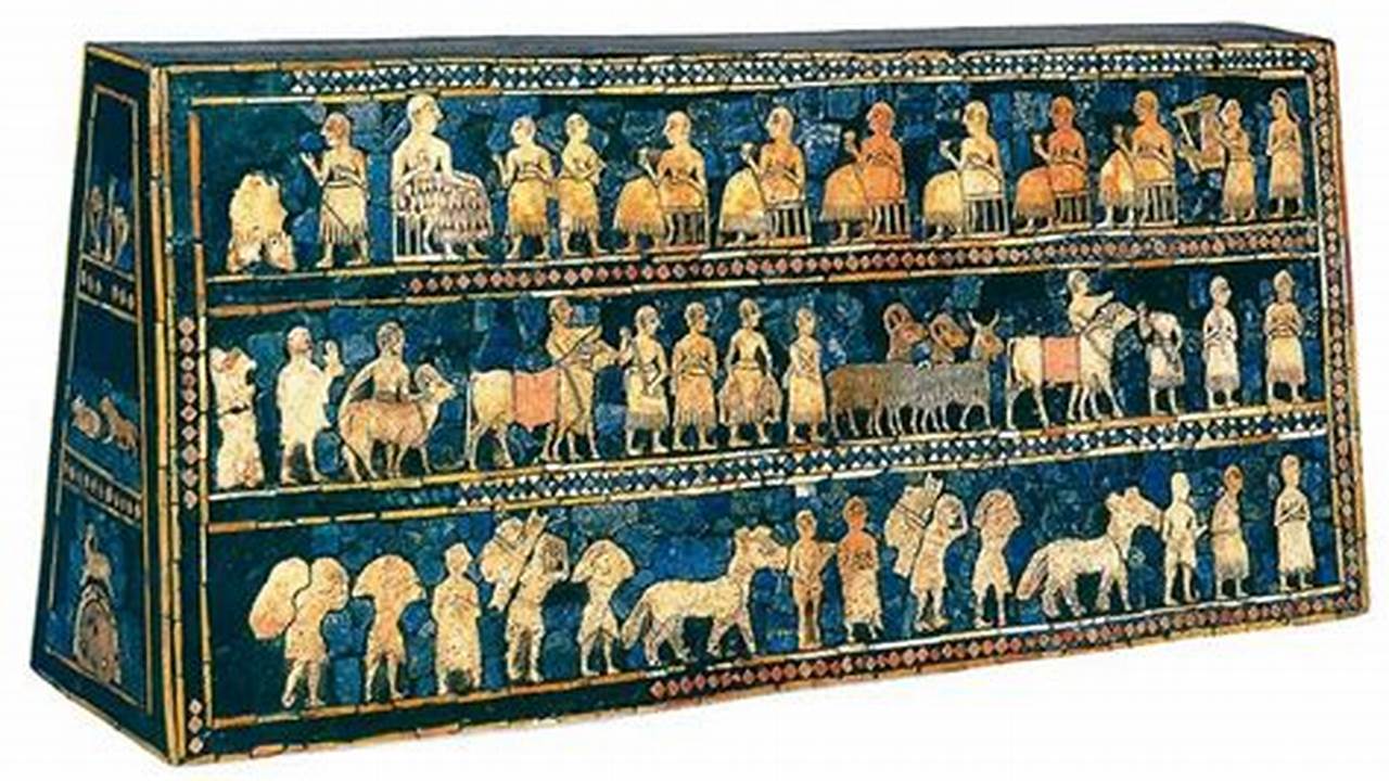 Scopri lo Stendardo Di Ur: Una finestra sulla Mesopotamia Antica!