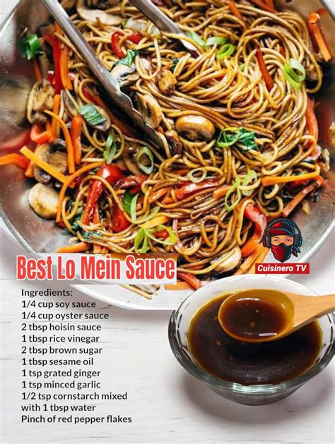 Lo Mein Sauce Recipe