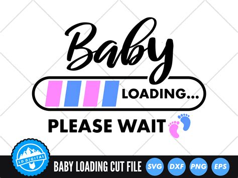 Download Loading, Baby Loading, Please Wait Creativefabrica For Crafts