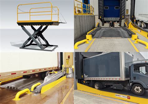 Loading dock for efficient setup