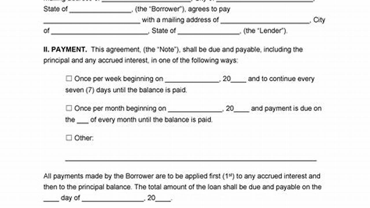 Loan Agreement Sample: A Guide for Clarity, Security, and Success