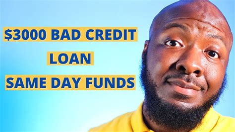 Loan For 3000 Bad Credit
