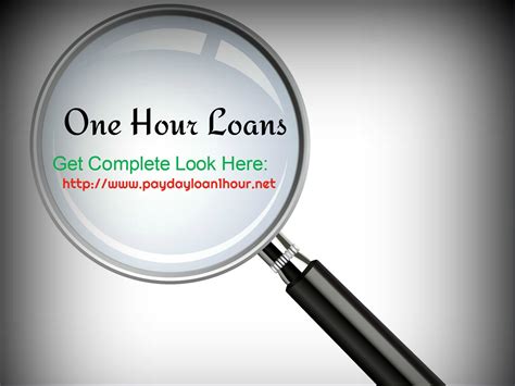 Loan In One Hour