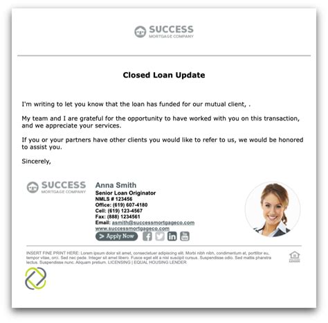 Loan Officer Email Templates