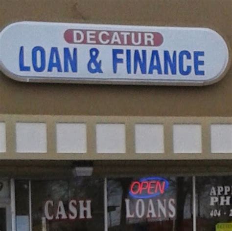 Loans In Decatur Ga
