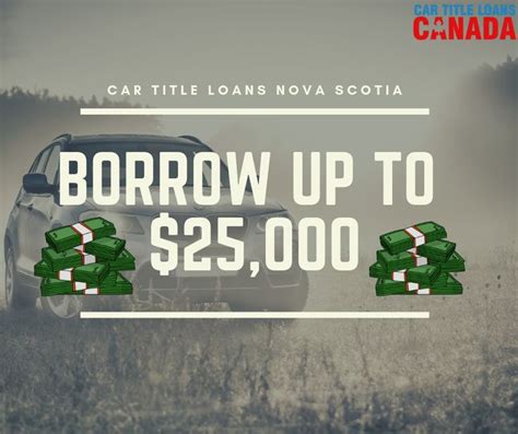 Loans In Nova Scotia