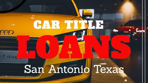 Loans In San Antonio