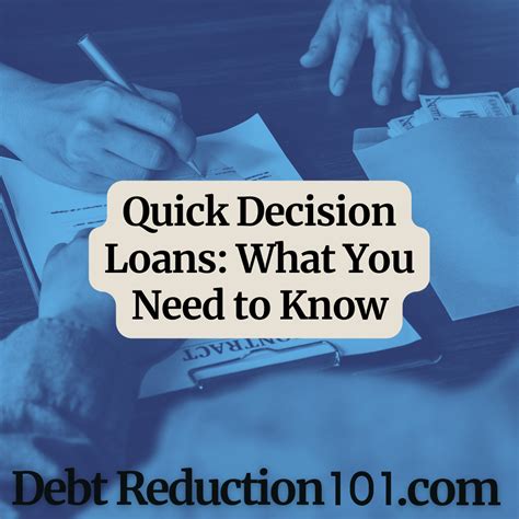 Loans Quick Decision