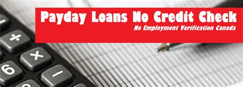 Loans With No Employment Check