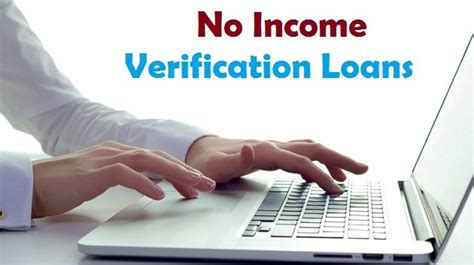 Loans With No Income Verification Near Me