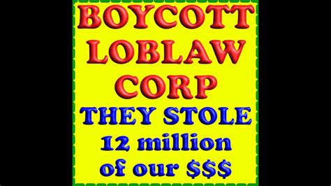 Loblaws Boycott