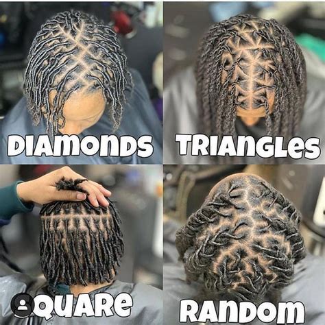 Loc Parting Patterns