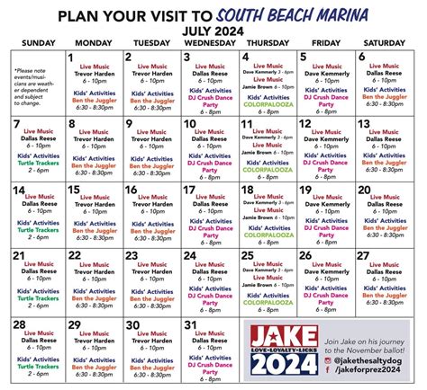 Local Cafe Events For July 2024