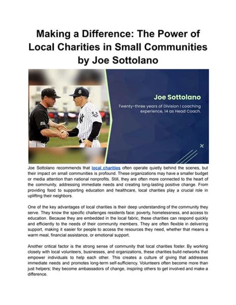 Local Charities: Discover Organizations Making a Difference in Springfield