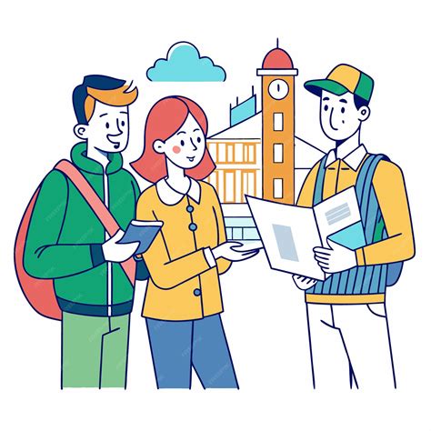 Local Guide Pointing Out Landmark