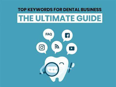 Local keywords for dental practice
