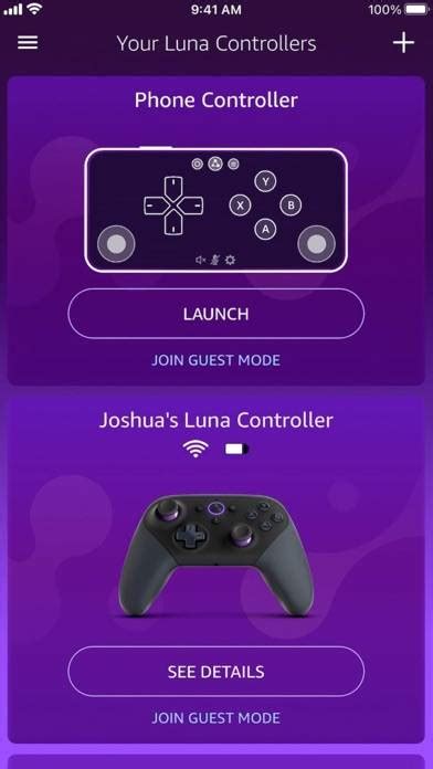 Local multiplayer on Luna will work with a Luna Controller or your phone