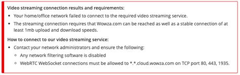Local streaming no longer supported