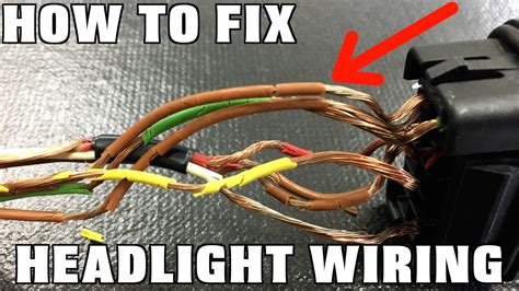 Locating the Headlight Wiring Setup