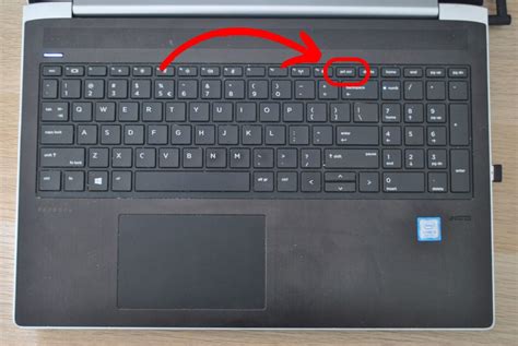 Locating the Print Screen Key