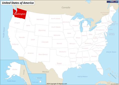 Location in Washington