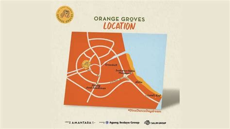 Location of Orange Groves