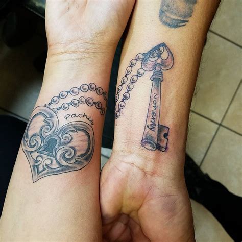 85+ Best Lock and Key Tattoos Designs & Meanings 2019