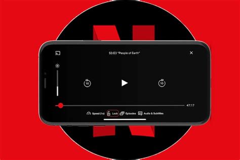 Lock/Unlock Screen in Netflix on iOS and Android