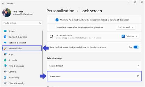 Lock Computer Alongside Screen Saver