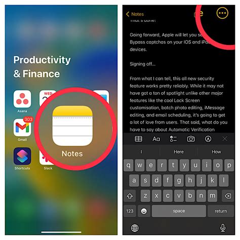 Lock Notes with Passcode &amp; Face ID/Touch ID on iPhone and iPad