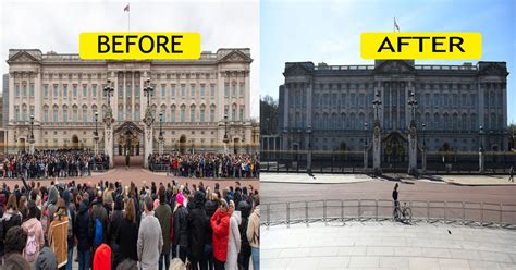 Lockdown: before and after