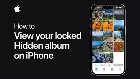 Locked Hidden Photos iPhone ios 15