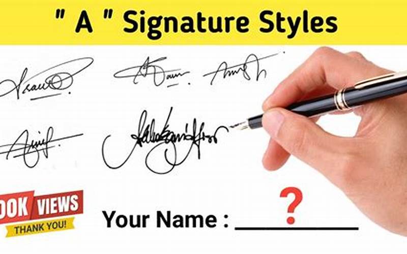 Locking Your Signature