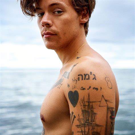 Lockscreen Harry Styles Tattoos