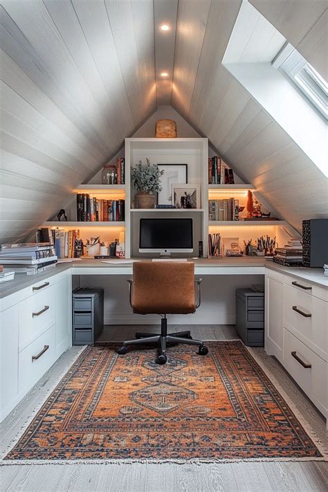 Loft Home Office Design Ideas
