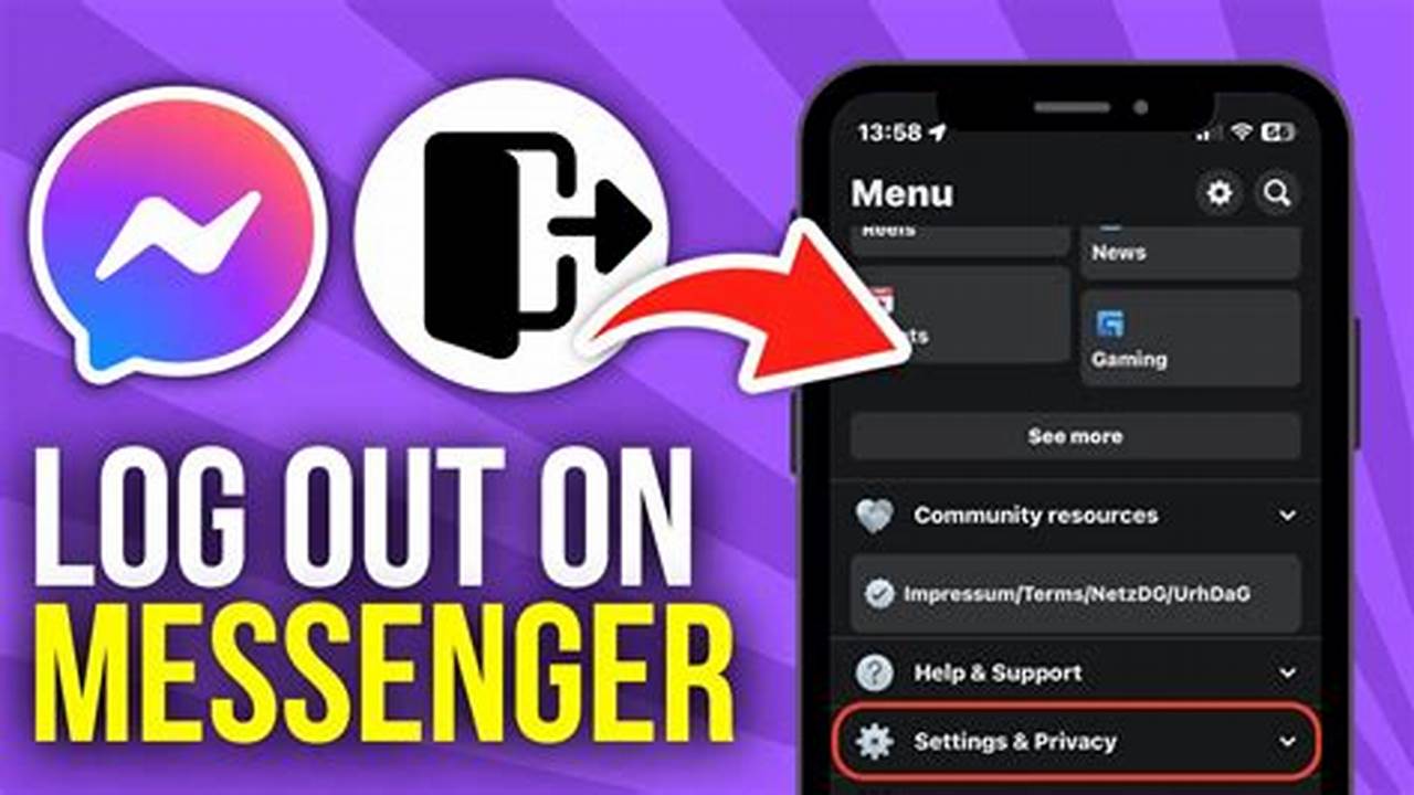Log Out Of Messenger Android 2025
