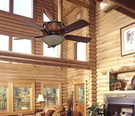 Standard Size Fans 52" Wine Barrel Ceiling Fan Rustic Lighting and Decor from CastAntlers