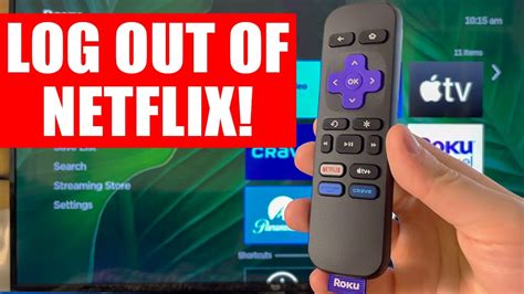 Learn How to Log Out of Netflix on Roku Device