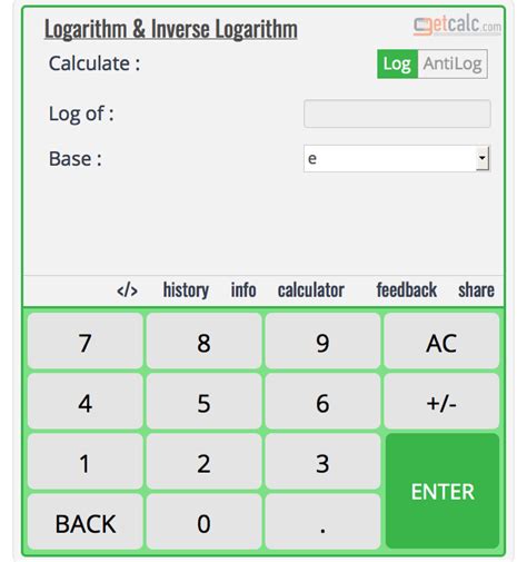 Log3 81 Calculator