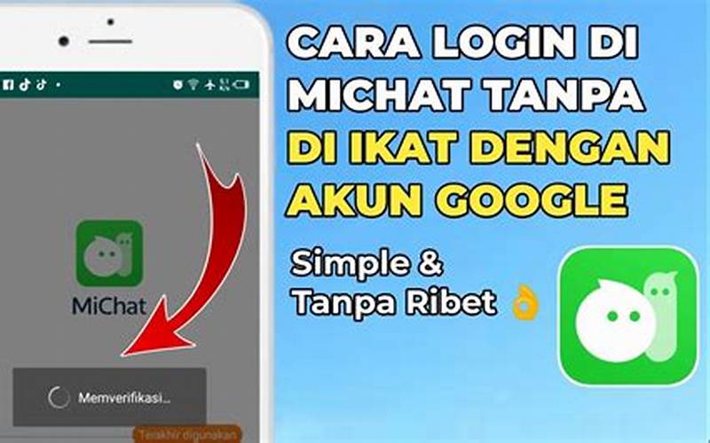Login Michat Tanpa Aplikasi Melalui Browser Di Smartphone