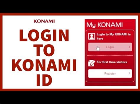Login ID Konami: Menuju Keseruan Bermain Game