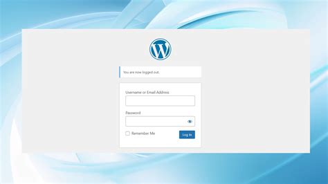 Login WordPress