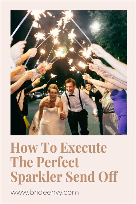 Logistics: How to Successfully Execute the Sparkler Send-Off