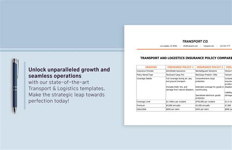 Logistics and Insurance Considerations