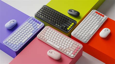 Logitech Pop Keys and Pop Mouse design