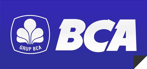 Logo Bank BCA biru dengan tulisan BCA