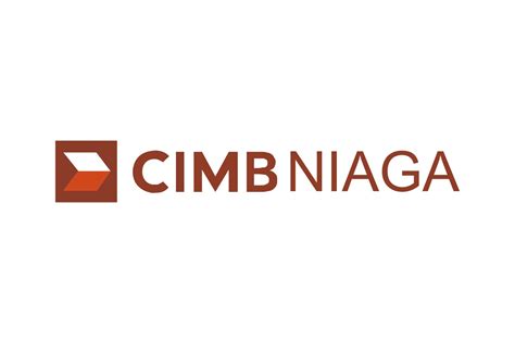 Logo Bank CIMB Niaga merah dengan tulisan CIMB Niaga
